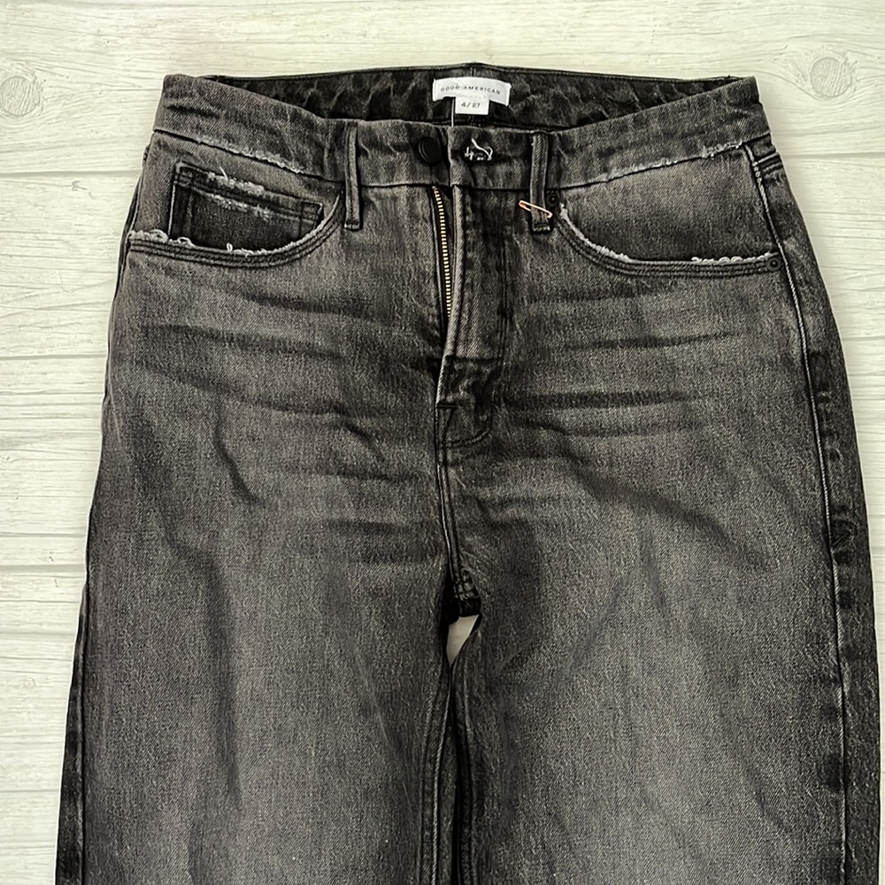 Good American distressed jeans 90s - Picture 4 of 8